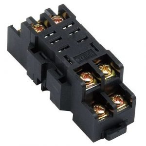 Đế rơ le trung gian Sungho SHRS-LY2 10A 8 chân dẹp lớn