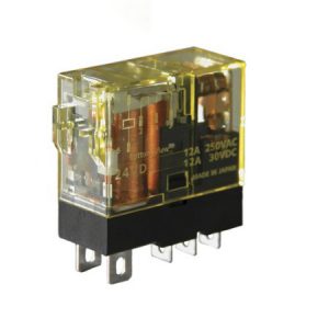 Rơ le trung gian IDEC RJ1S-CL-A230 220V 12A (5 chân dẹp)
