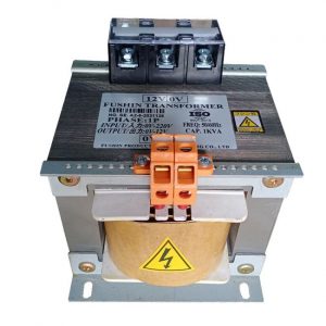 Biến áp cách ly 1 Pha 220V ra 12V-1KVA (83A)