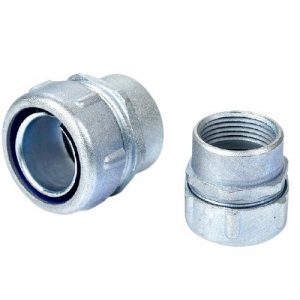 Đầu nối ống ruột gà ren trong 75mm