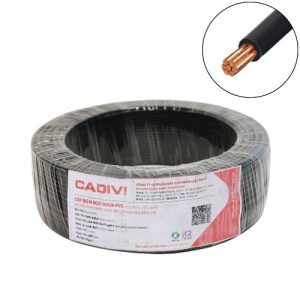 Dây cáp điện 1 lõi Cadivi CV-4 mm2 (Đen) - 0.6/1KV