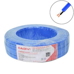 Dây điện đôi Cadivi VCmo-2x2.5 mm2 (Xanh) - 300/500V