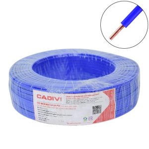 Dây điện đơn cứng Cadivi VC-1 mm2 (Xanh) - 300/500V
