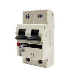 MCB Mitsubishi BH-D6 2P 20A 6kA C N