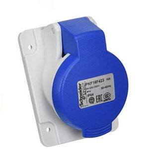 Ổ cắm âm Schneider PKF16F423, 16A, 2P+E, 230V