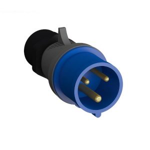 2CMA102145R1000 - Phích cắm công nghiệp ABB 216BP6 16A 2P+E 220-250V IP44