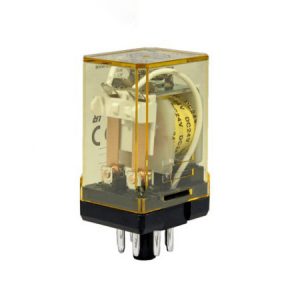 Rơ le trung gian IDEC RR2P-ULDC24 24VDC 10A (8 chân tròn)