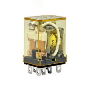 Rơ le trung gian IDEC RH2B-ULAC220 220V 10A (8 chân dẹp lớn)