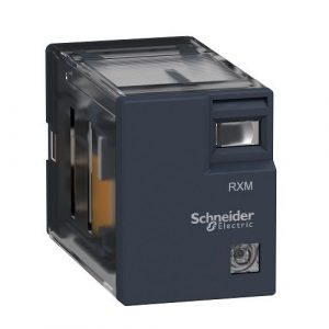 Rơ le trung gian Schneider RXM2LB2BD, 24Vdc, 8 chân (có đèn)