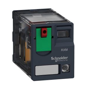 Rơ le trung gian Schneider RXM2AB2P7, 230Vac, 8 chân (có đèn)